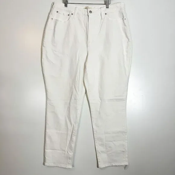 Madewell The Curvy Perfect Vintage‎ Jeans Womens High Waist Tapered Denim 33 NWT - Picture 2 of 11